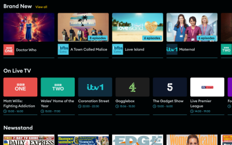 MiPlayer user interface